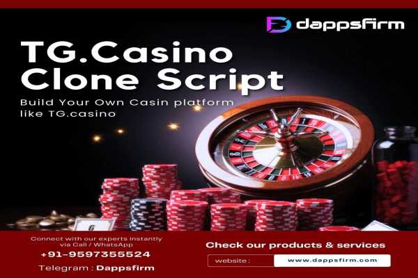 TG.Casino Clone App – Full-Fledged Casino Solution with 30+ Sports Markets